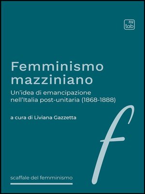 cover image of Femminismo mazziniano